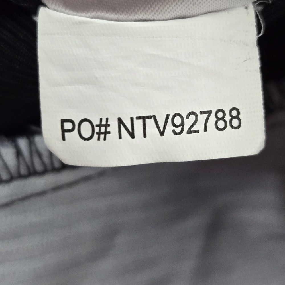 Koi Women Scrub Top S Gray Ombre Colorblock Zipper PO#NTV92788 Short Sleeve - Picture 4 of 9